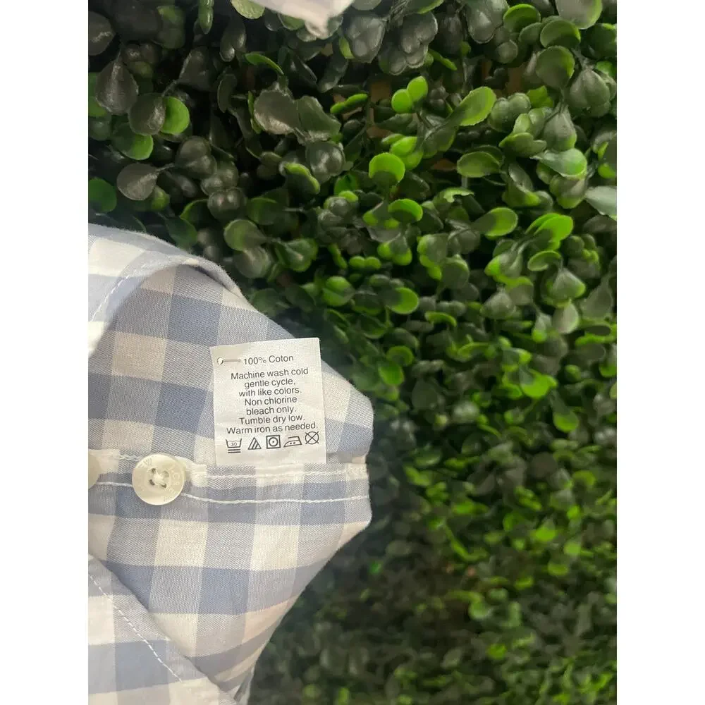 J.Crew Men’s Casual Button Up Shirt, Plaid, Size Small Slim
